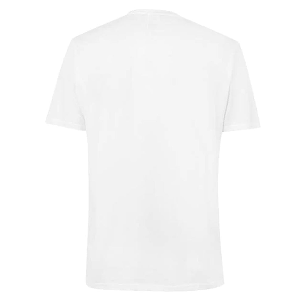 Wales 2021 Polyester T-Shirt (White) (HUGHES 9)