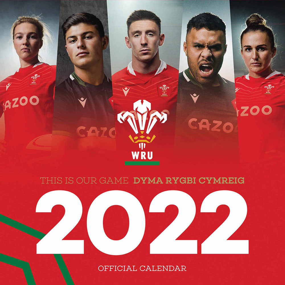 Wales RU Calendar 2022 Product - General directrugby   