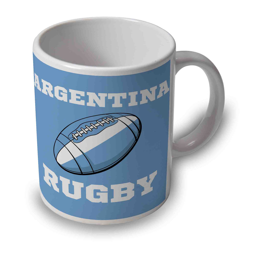 Argentina Rugby Ball Mug Product - Mugs UKSoccershop   