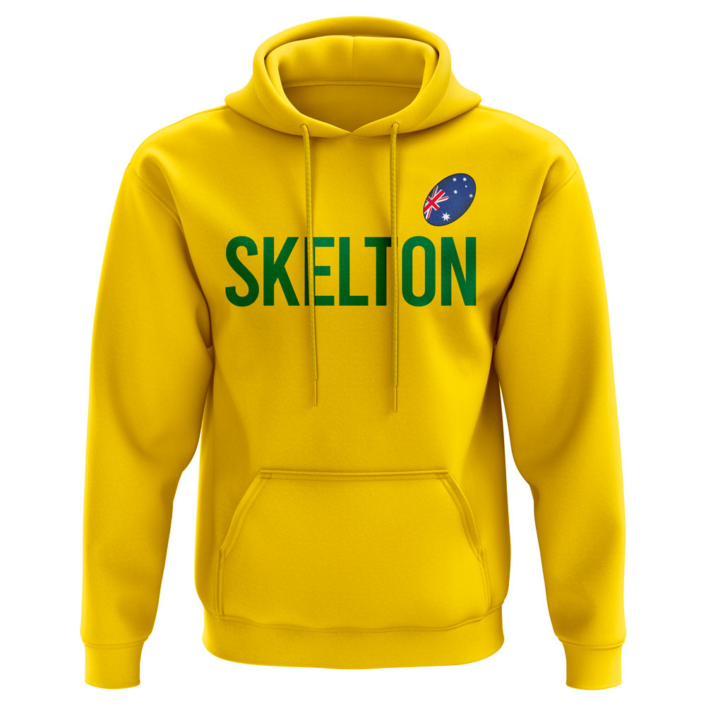 Will Skelton Australia Rugby Hoody (Yellow)  UKSoccershop   