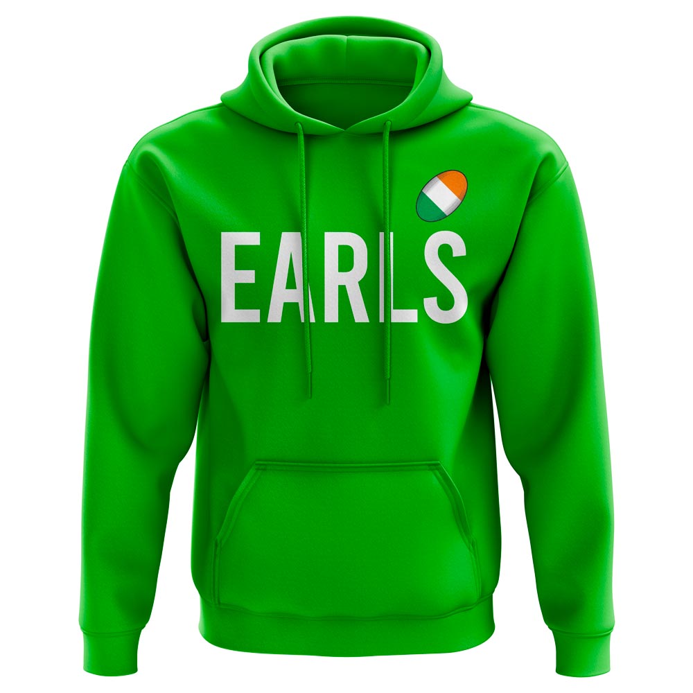 Keith Earls Ireland Rugby Hoody (Green)  UKSoccershop   