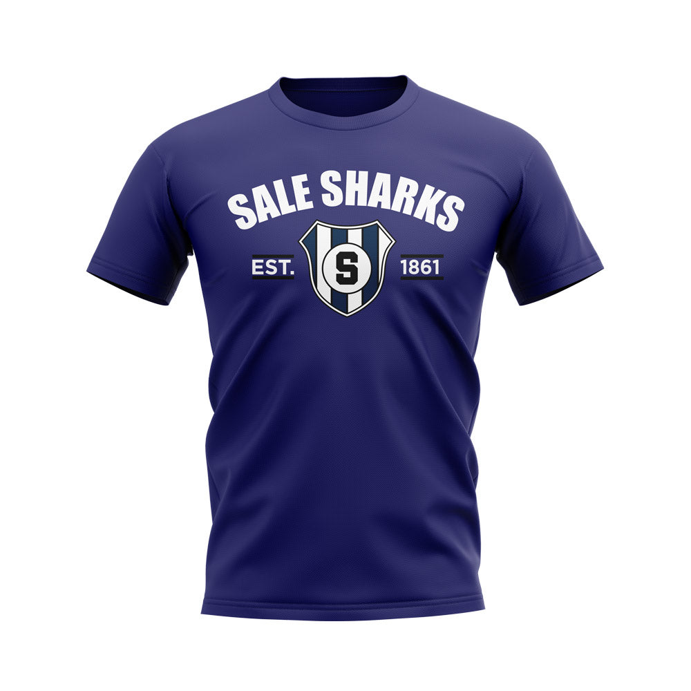 Sale Rugby Established T-Shirt (Navy)  UKSoccershop   