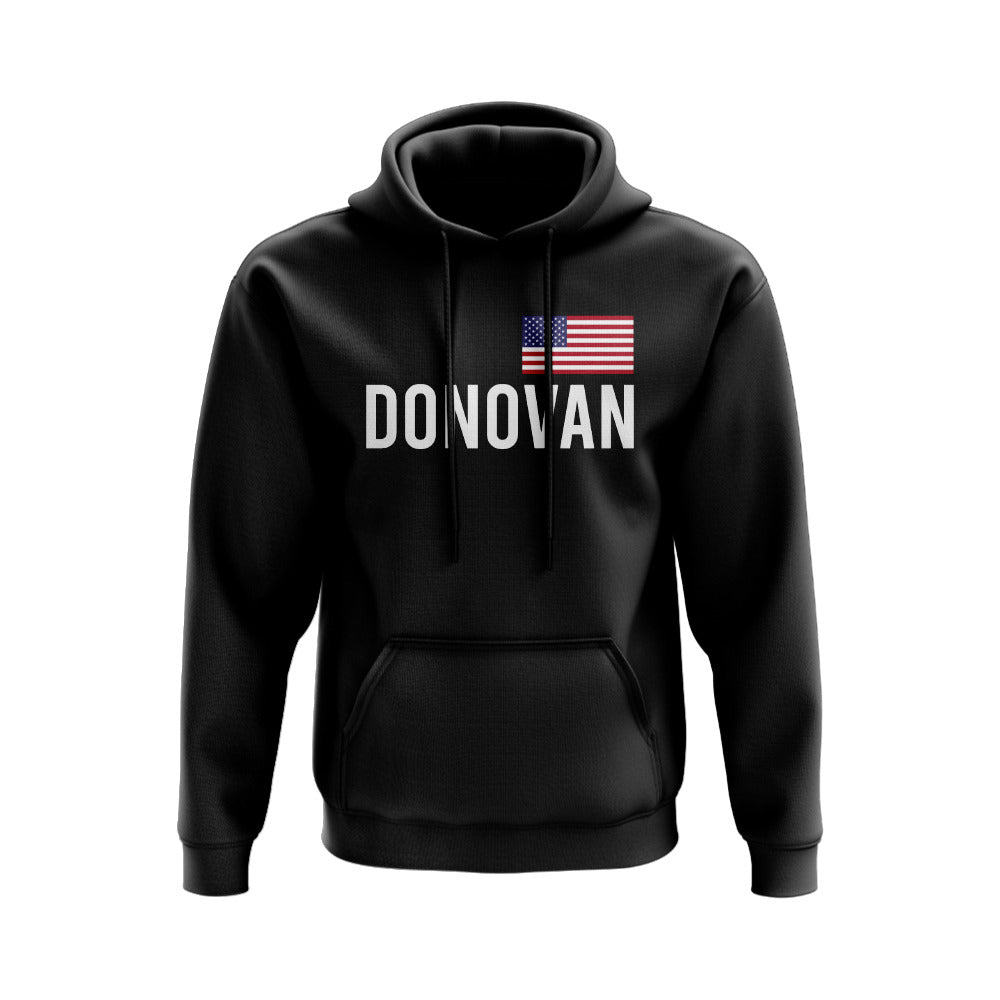 Landon Donovan USA Name Hoody (Black)  UKSoccershop   