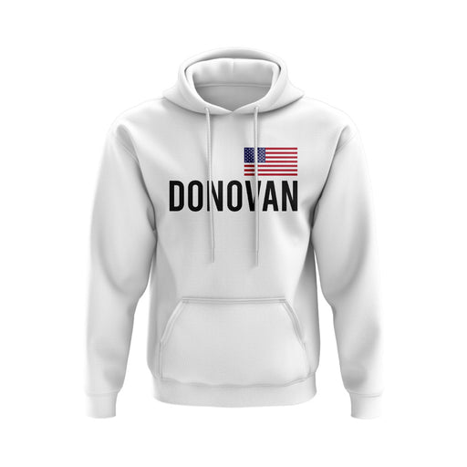 Landon Donovan USA Name Hoody (White)  UKSoccershop   