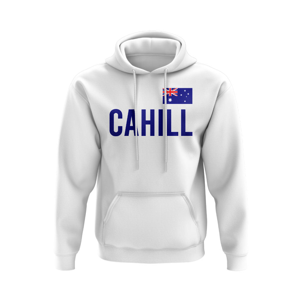 Tim Cahill Australia Name Hoody (White)  UKSoccershop   