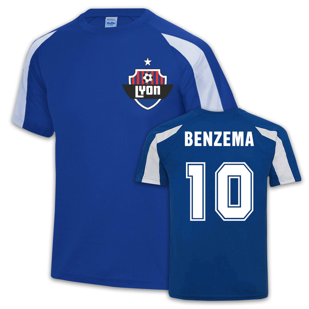 Lyon Sports Training Jersey (Karim Benzema 10)  UKSoccershop   