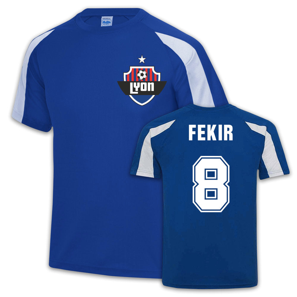 Lyon Sports Training Jersey (Nabil Fekir 8)  UKSoccershop   