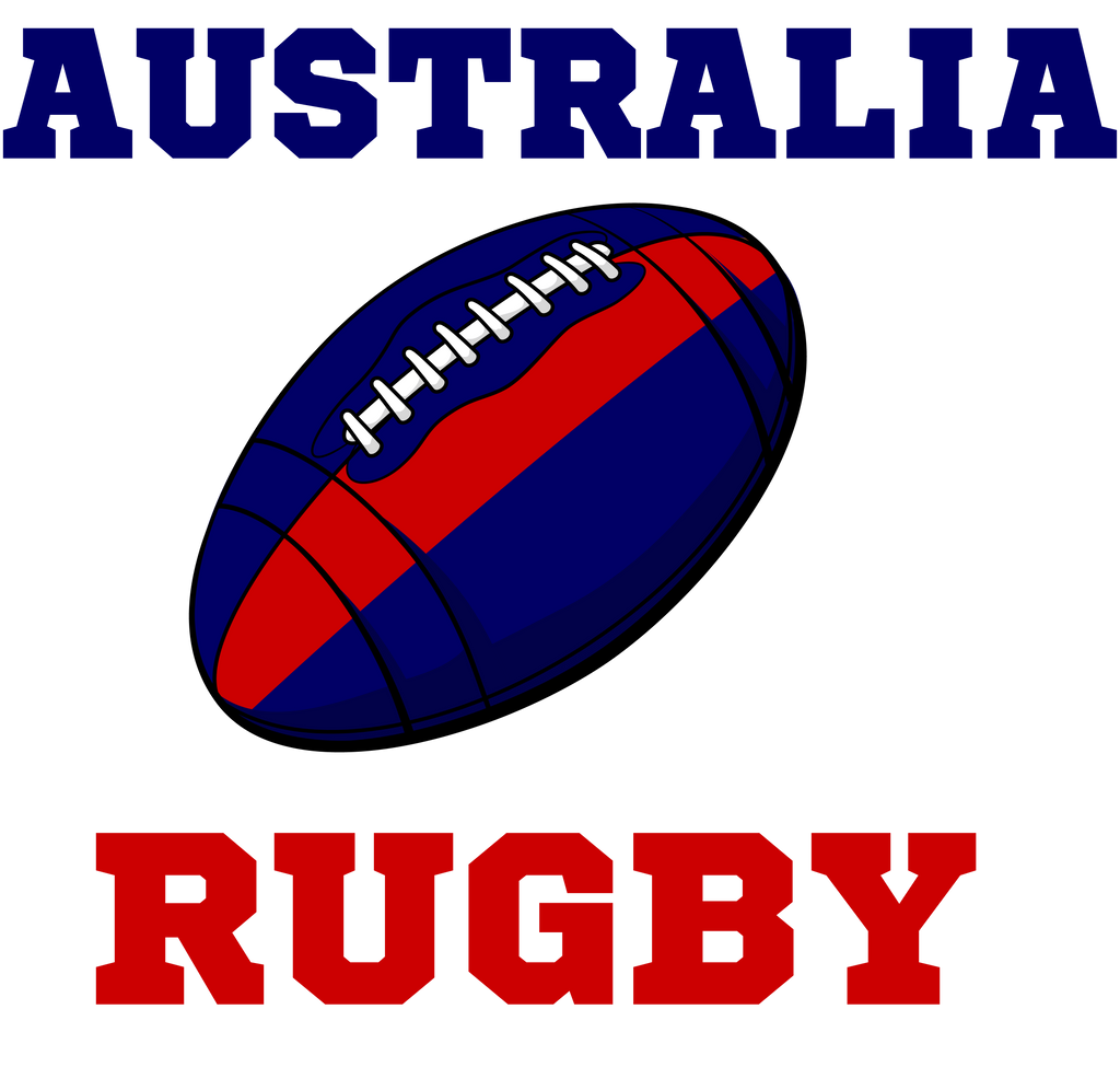 Australia Rugby Ball Hoody (Green)