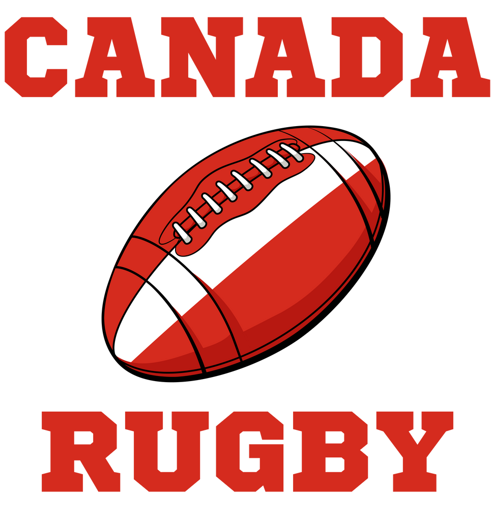 Canada Rugby Ball Long Sleeve Tee (White) Product - T-Shirt UKSoccershop   
