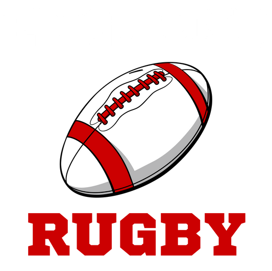 England Rugby Ball Mug (Black)
