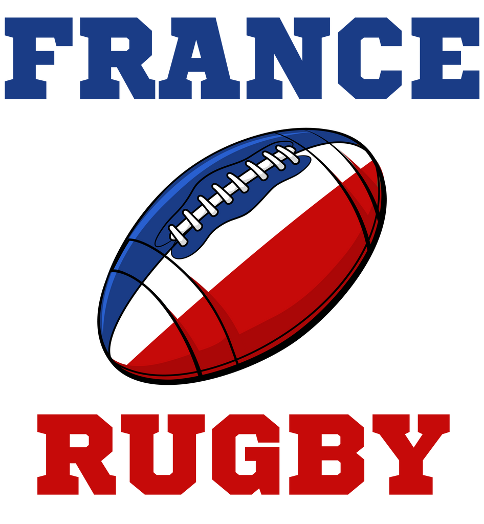 France Rugby Ball Long Sleeve Tee (White) Product - T-Shirt UKSoccershop   