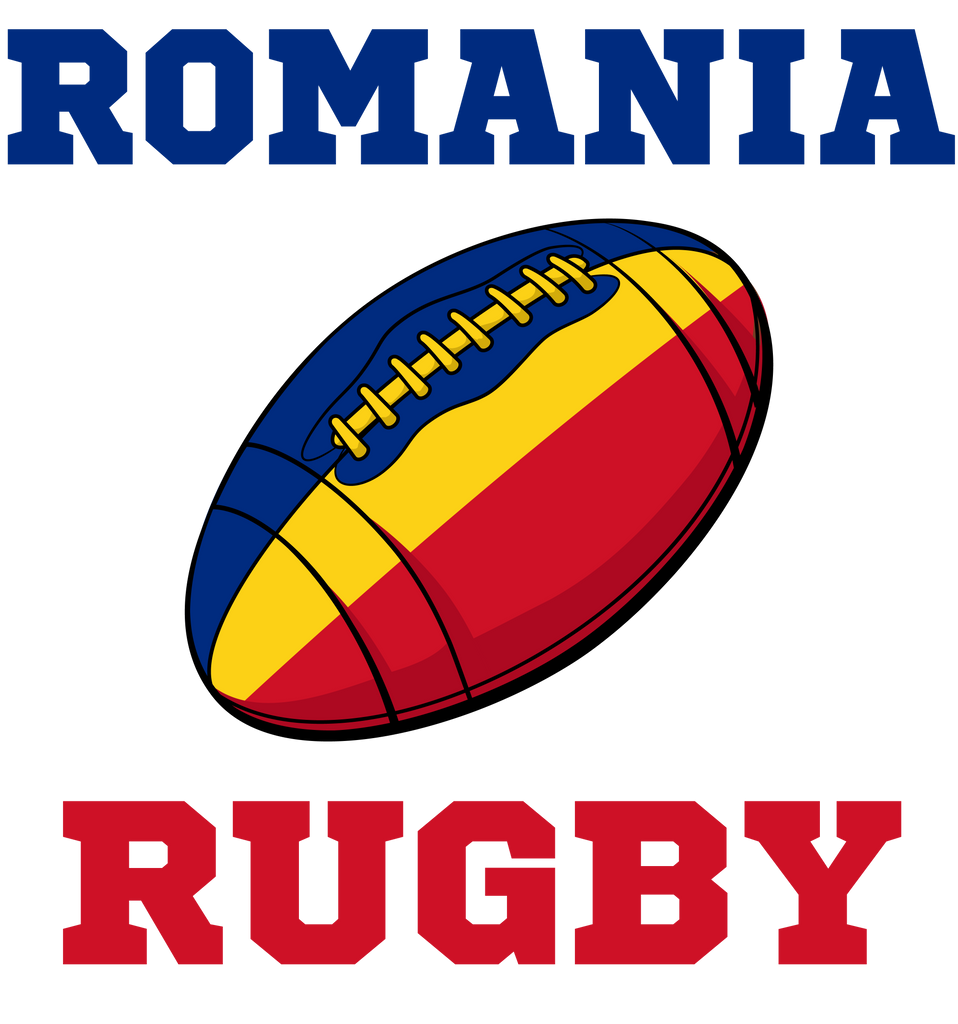 Romania Rugby Ball Tank Top (Yellow) Product - T-Shirt UKSoccershop   