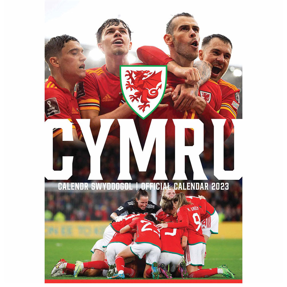 FA Wales A3 Calendar 2023 Product - General directrugby   