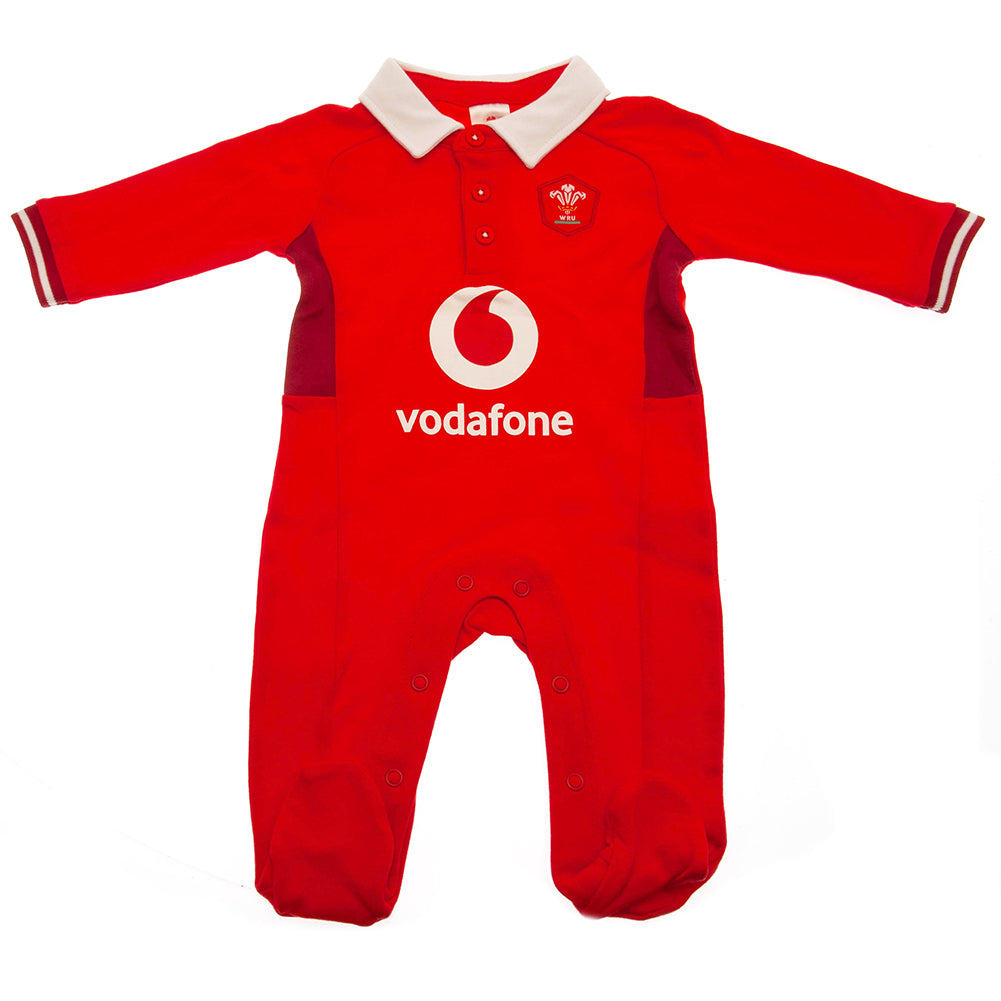 Wales RU Sleepsuit 0/3 mths SP Product - General directrugby   