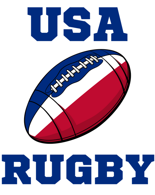 USA Rugby Ball Mug (Red)