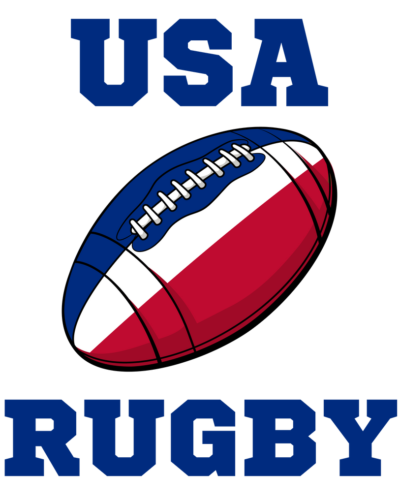USA Rugby Ball T-Shirt (Red) Product - Football Shirts UKSoccershop   