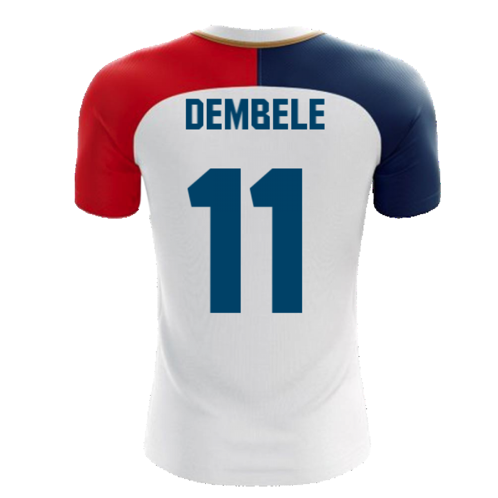 2023-2024 France Away Concept Shirt (Dembele 11) Product - Hero Shirts Airo Sportswear   