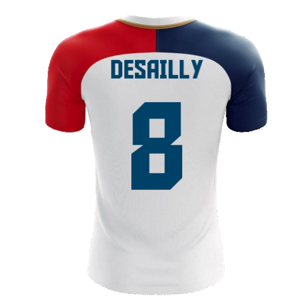 2023-2024 France Away Concept Shirt (Desailly 8) Product - Hero Shirts Airo Sportswear   