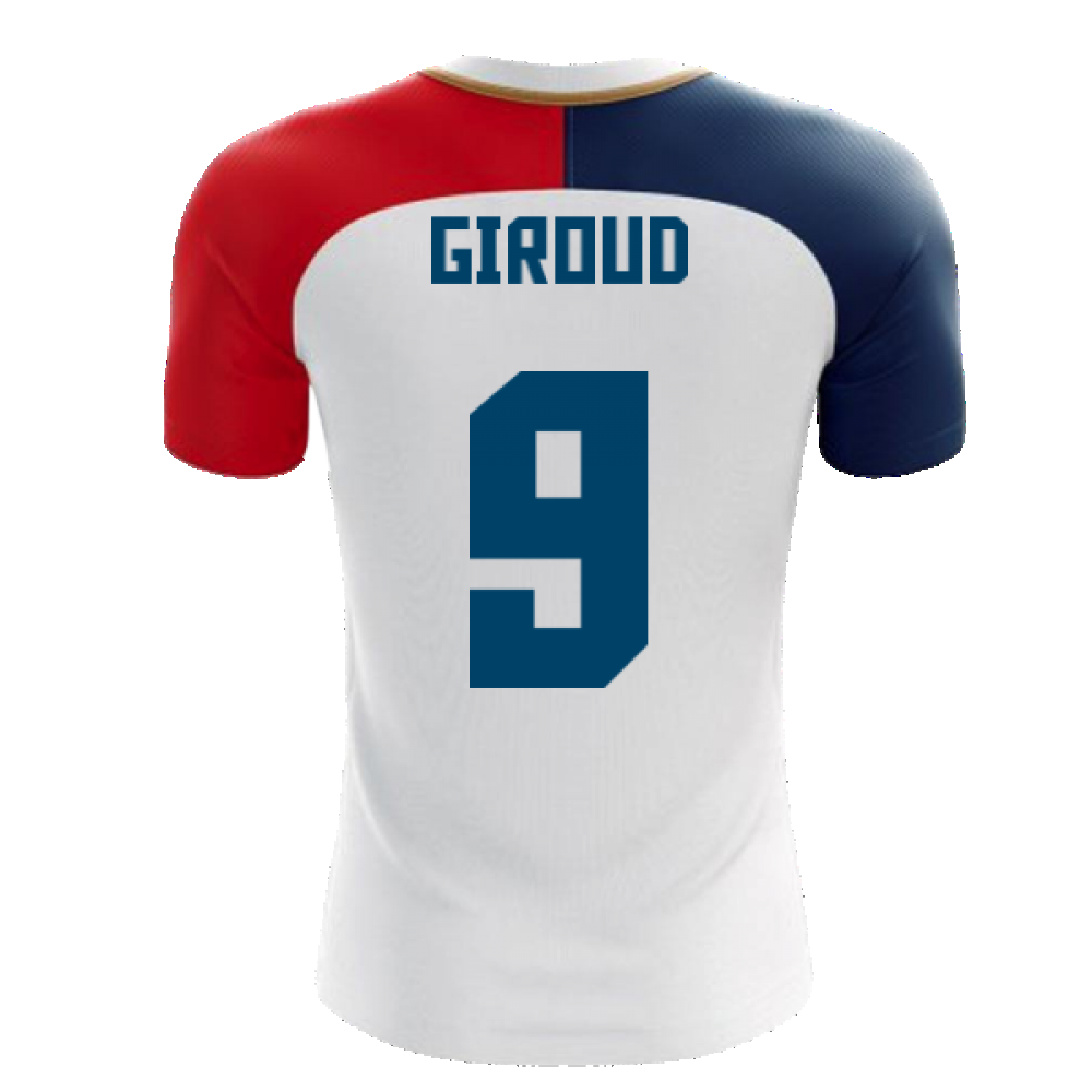 2023-2024 France Away Concept Shirt (Giroud 9) Product - Hero Shirts Airo Sportswear   