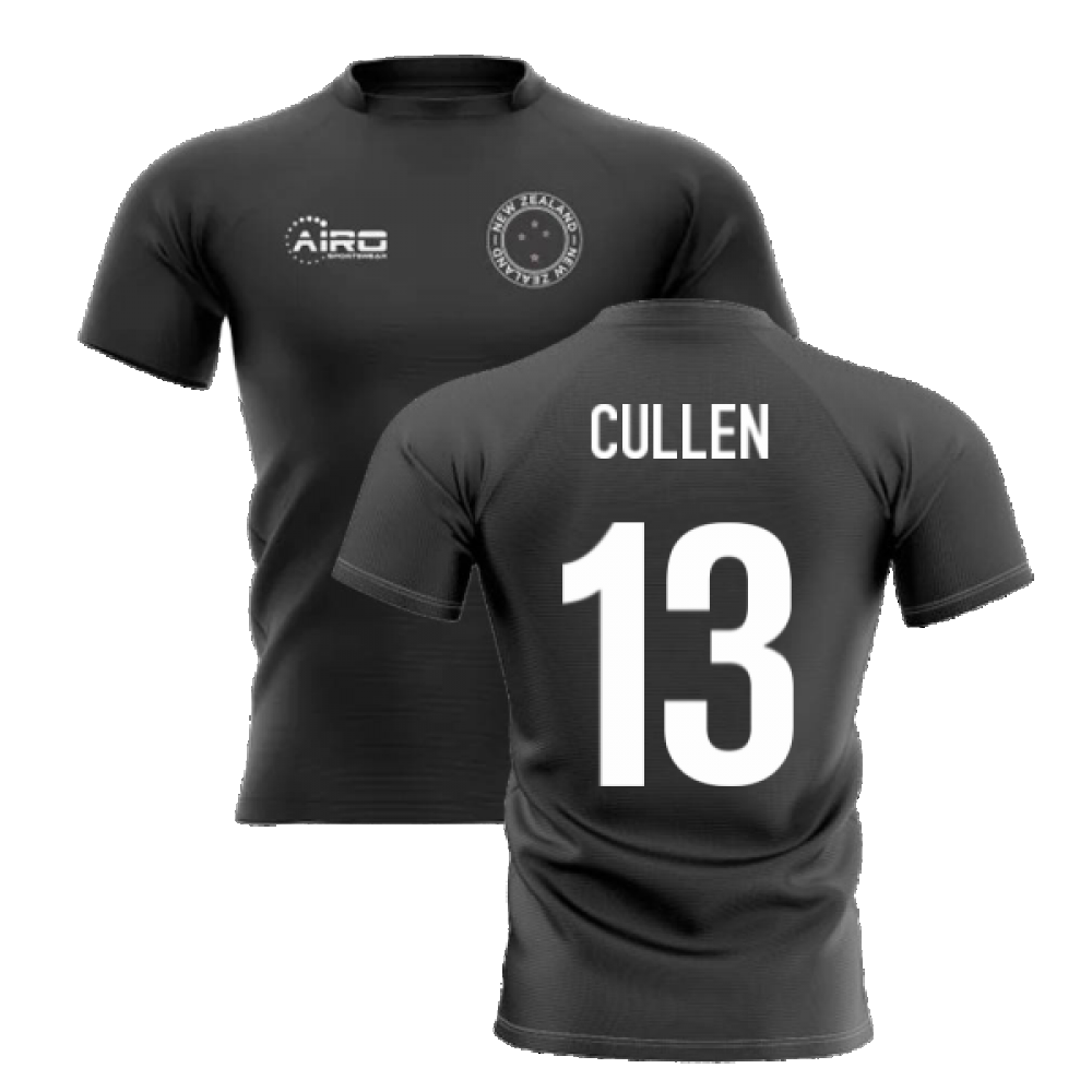2022-2023 New Zealand Home Concept Rugby Shirt (Cullen 13)