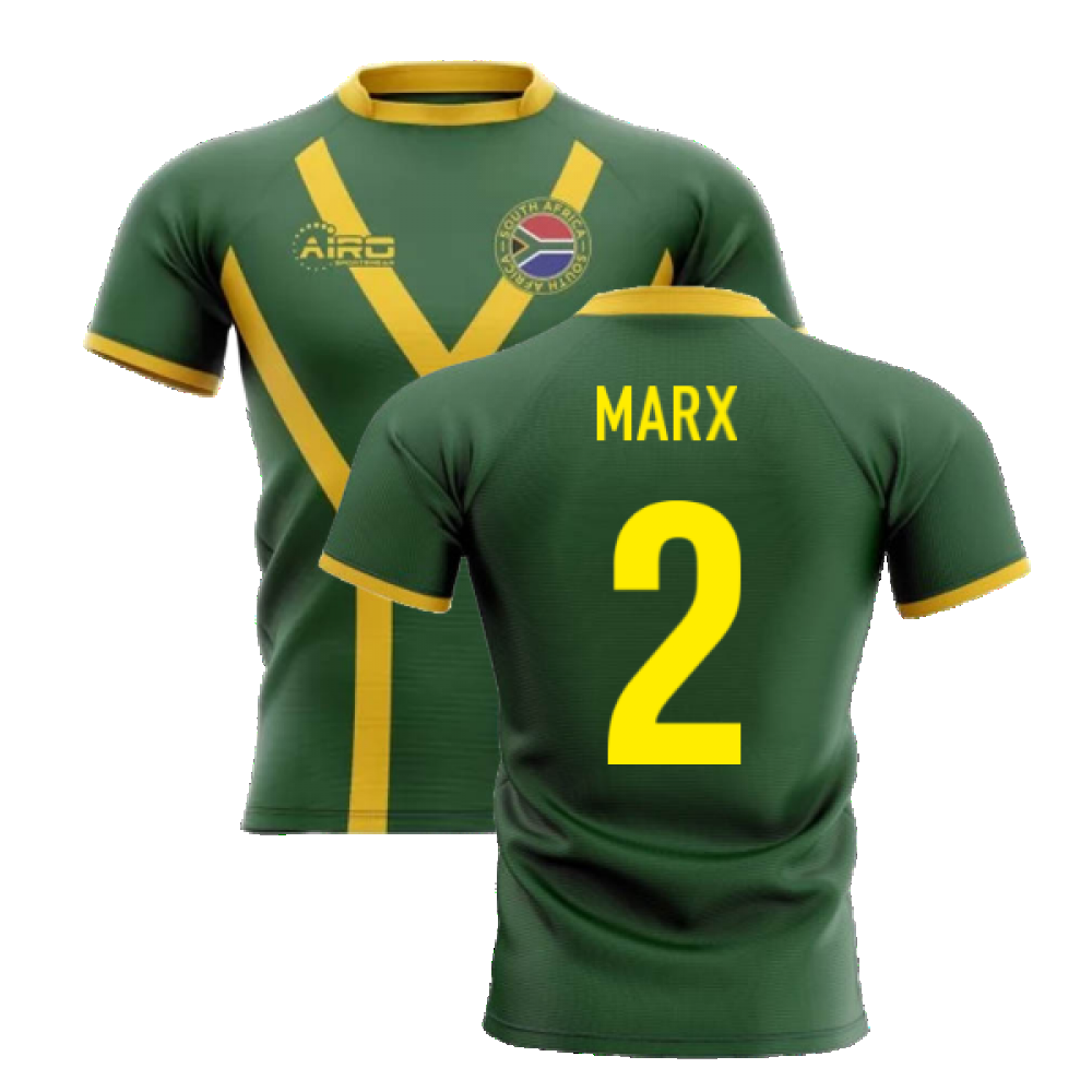 2022-2023 South Africa Springboks Flag Concept Rugby Shirt (Marx 2)_2