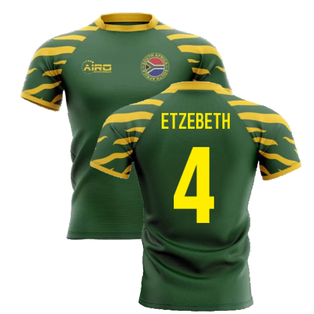 2022-2023 South Africa Springboks Home Concept Rugby Shirt (Etzebeth 4)_2