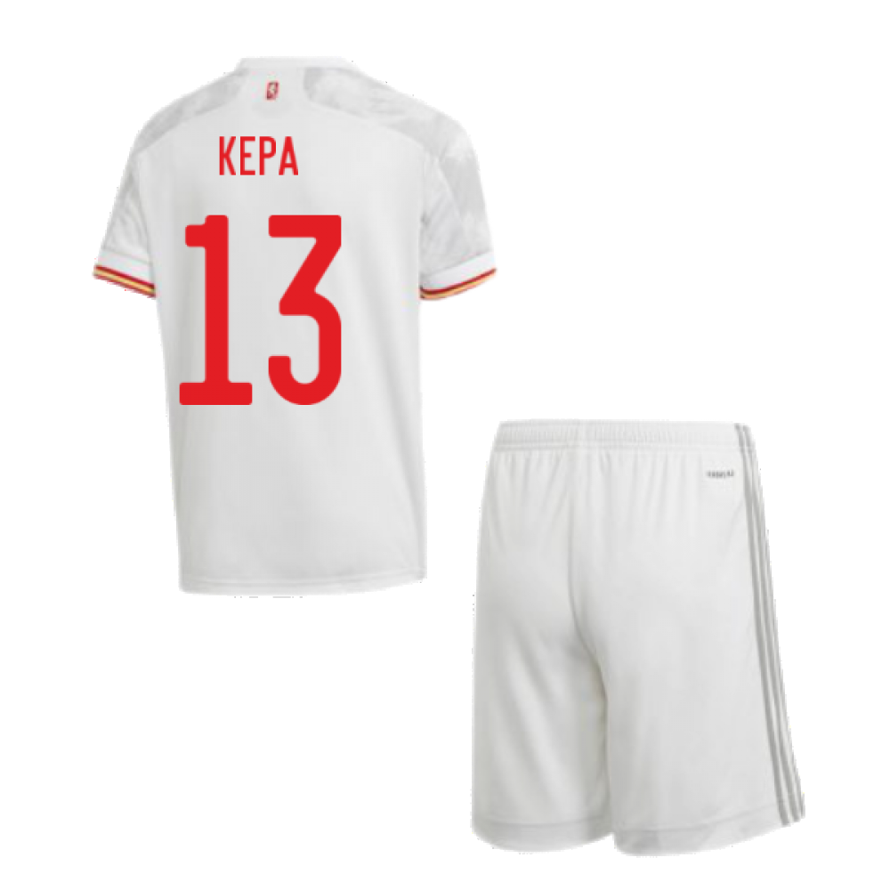2020-2021 Spain Away Youth Kit (KEPA 13) Product - Hero Shirts Adidas   