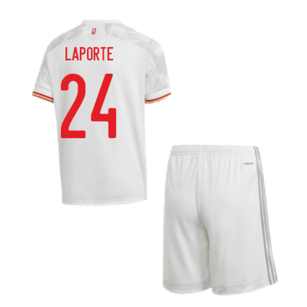 2020-2021 Spain Away Youth Kit (LAPORTE 24) Product - General Adidas   