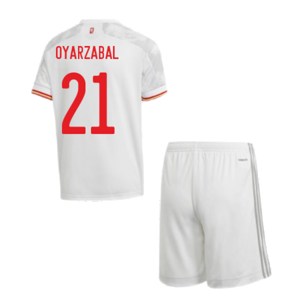 2020-2021 Spain Away Youth Kit (OYARZABAL 21) Product - General Adidas   