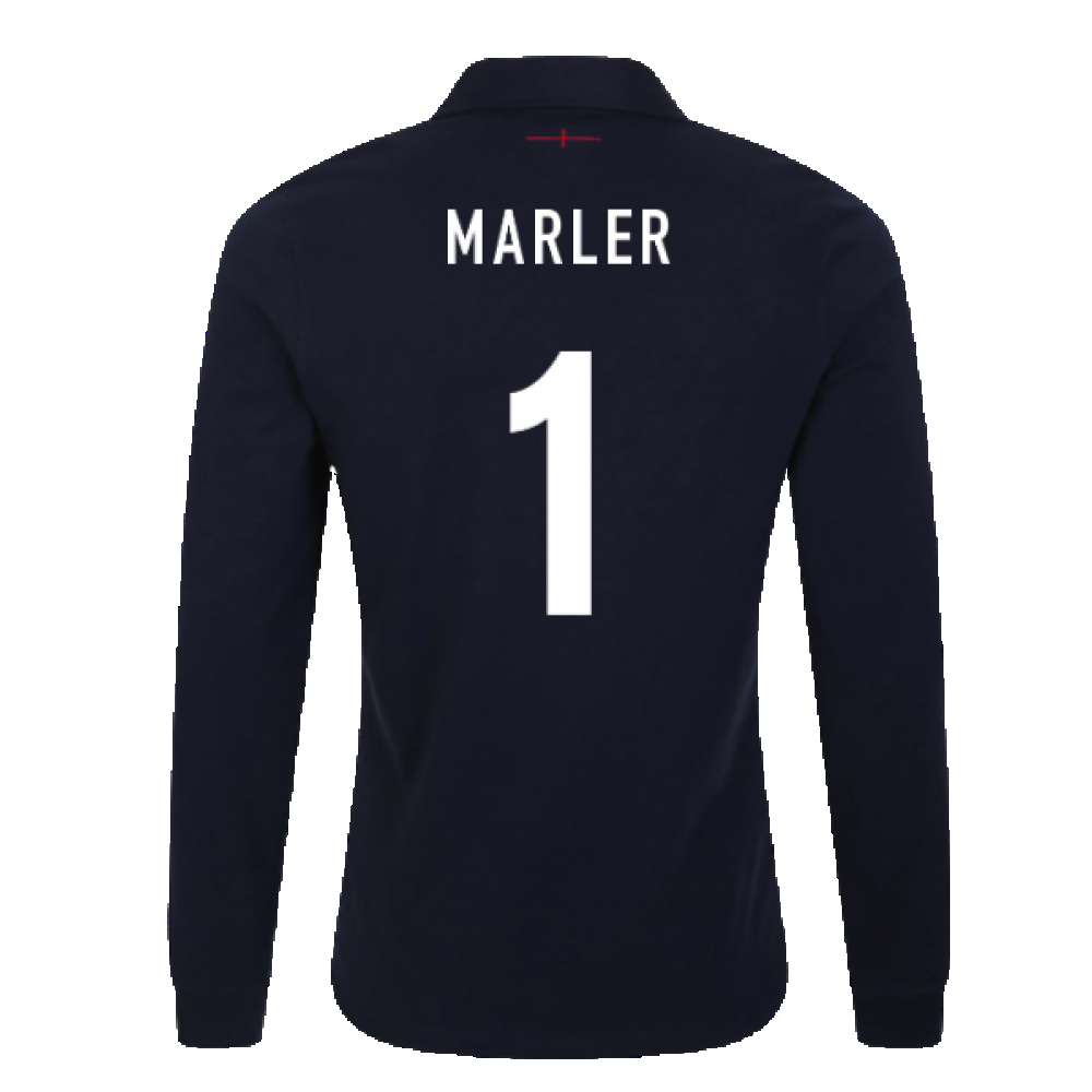 2023-2024 England Rugby Alternate LS Classic Jersey (Kids) (Marler 1) Product - Hero Shirts Umbro   