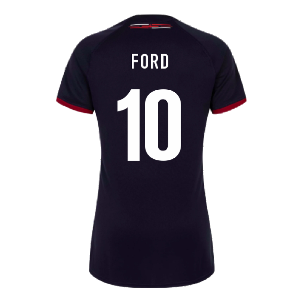 2023-2024 England Rugby Alternate Shirt (Ladies) (Ford 10) Product - Hero Shirts Umbro   