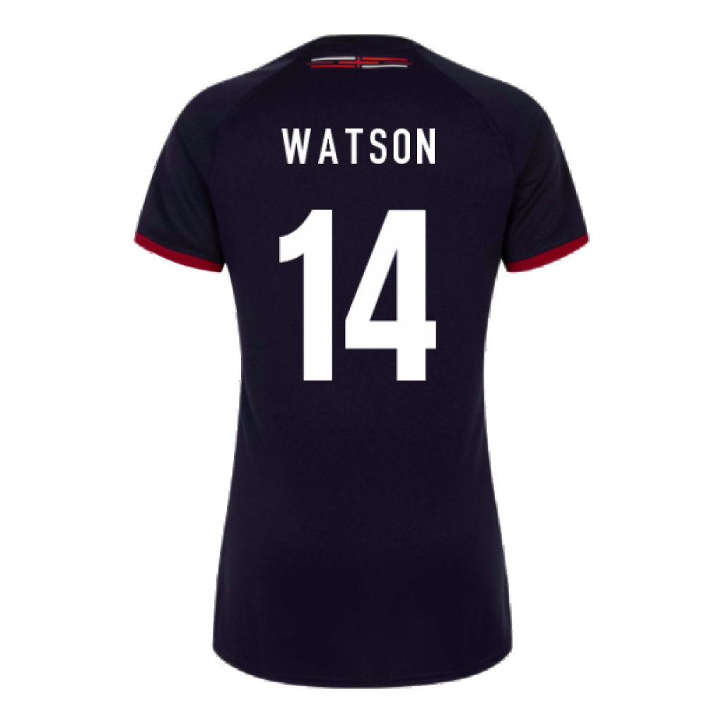 2023-2024 England Rugby Alternate Shirt (Ladies) (Watson 14) Product - Hero Shirts Umbro   
