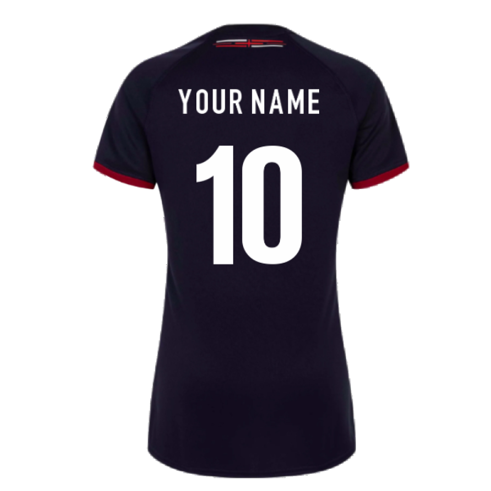 2023-2024 England Rugby Alternate Shirt (Ladies) (Your Name) Product - Hero Shirts Umbro   