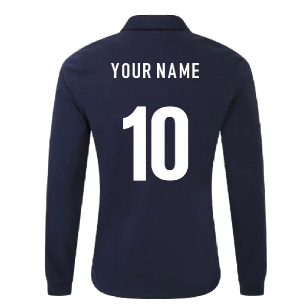 England RWC 2023 Alternate Rugby LS Classic Shirt (Your Name) Product - Hero Shirts Umbro   