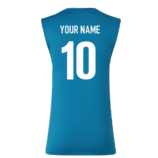2022-2023 Scarlets Training Vest (Blue) (Your Name)