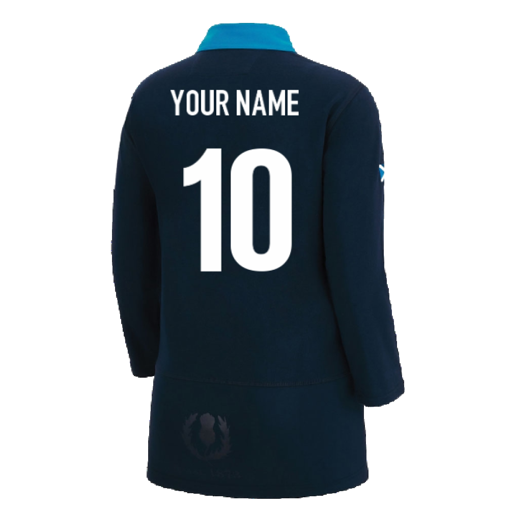 2022-2023 Scotland Home Cotton Rugby Shirt (Ladies) (Your Name)_2