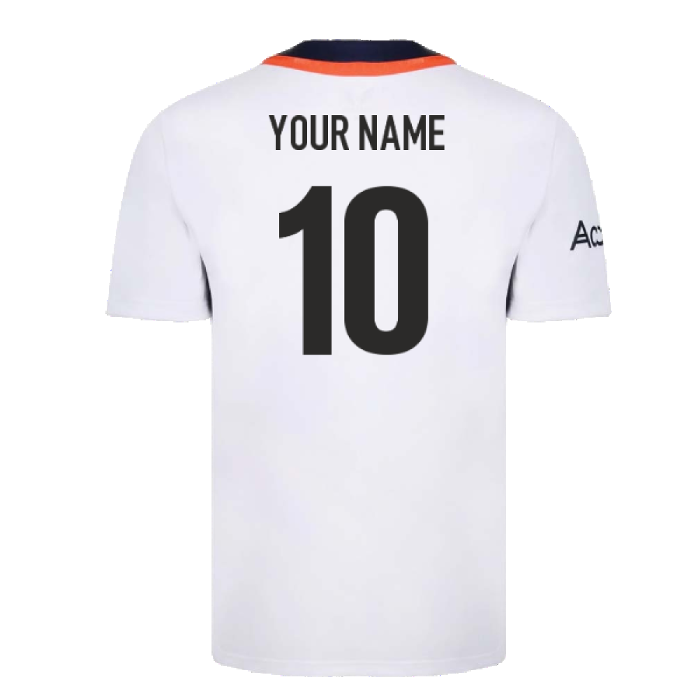 2022-2023 Saracens Away Rugby Shirt (Your Name) Product - Hero Shirts Castore   