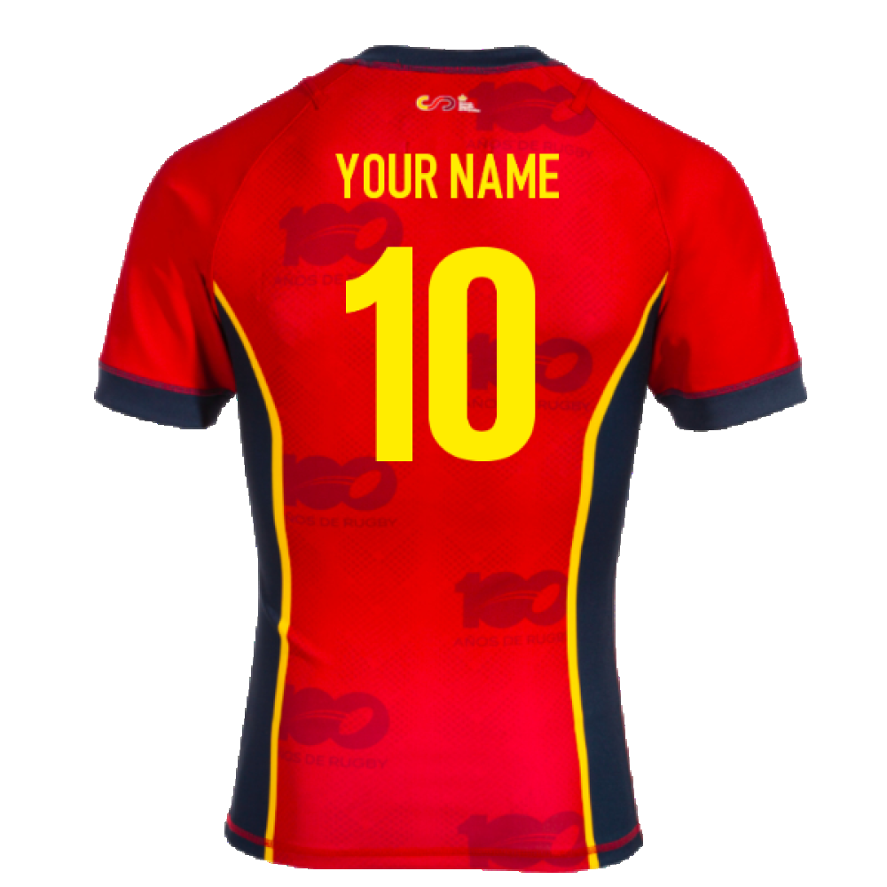 2022-2023 Spain Rugby Home Shirt (Your Name)_2