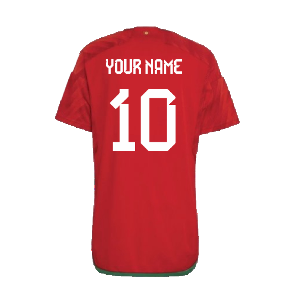 2022-2023 Wales Home Shirt - Kids (Your Name)_2