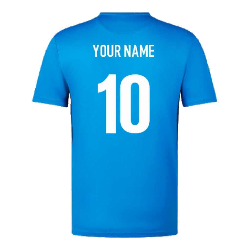 2023-2024 Leinster LS Mens Training Tee (Blue) (Your Name)_2