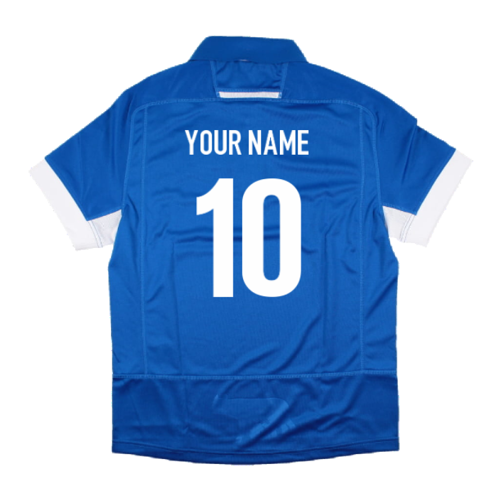 2023-2024 Italy Rugby Home Replica Shirt (Your Name) Product - Hero Shirts Macron   