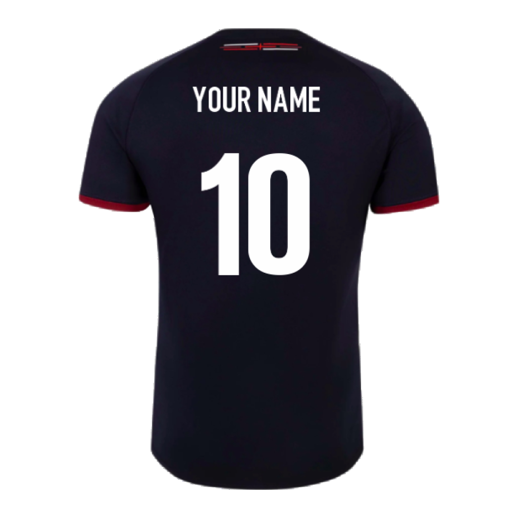 2023-2024 England Rugby Alternate Replica Jersey (Your Name) Product - Hero Shirts Umbro   