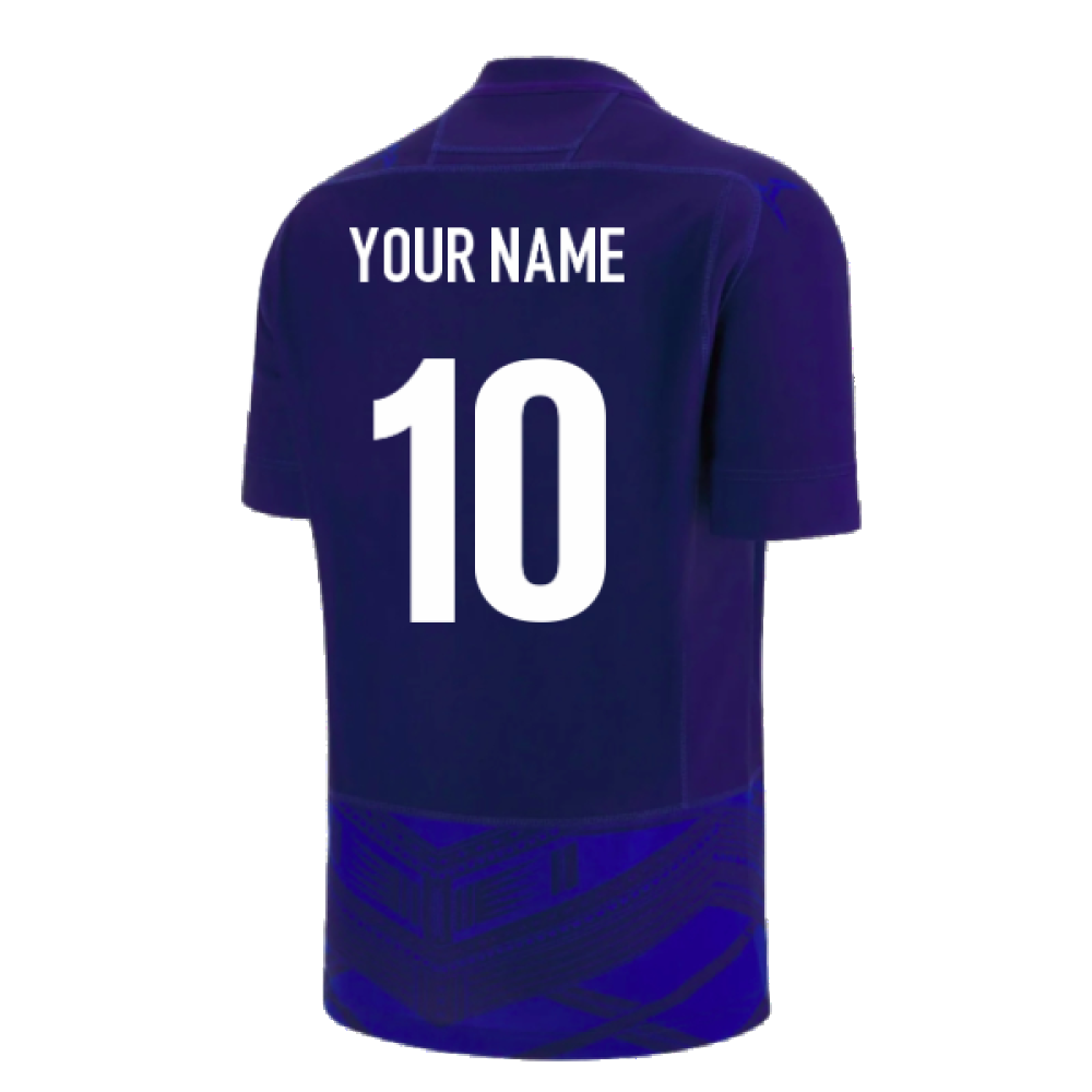 Samoa RWC 2023 XV Home Poly Rugby Shirt (Your Name) Product - Hero Shirts Macron   