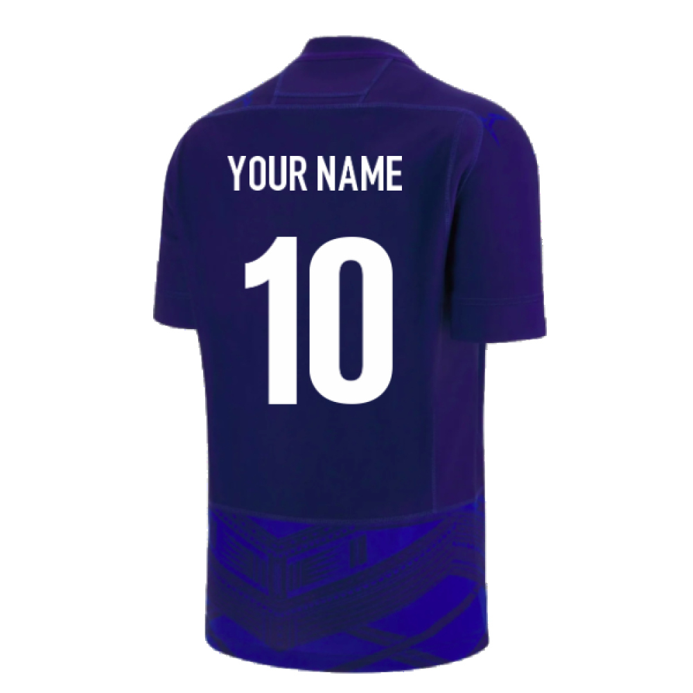 Samoa RWC 2023 Away Rugby Replica Shirt (Kids) (Your Name) Product - Hero Shirts Macron   