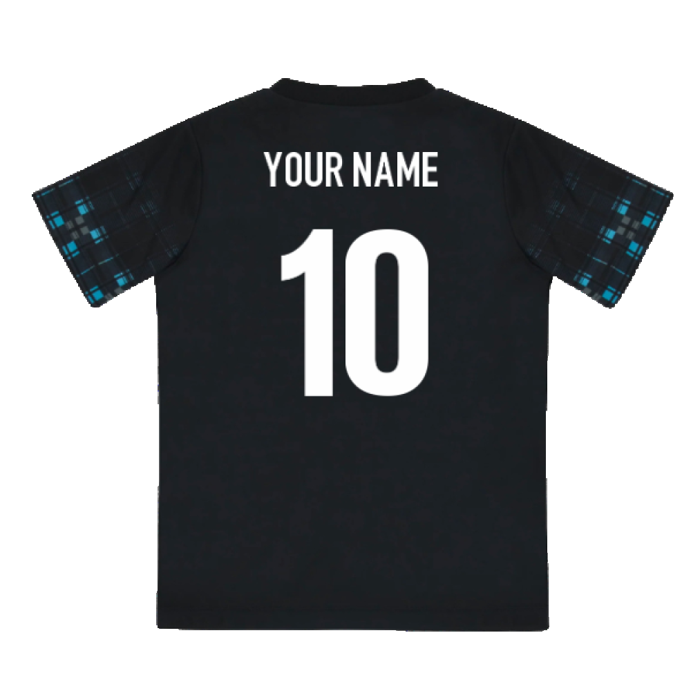 2023-2024 Glasgow Warriors Home Rugby Mini Kit Shirt (Your Name) Product - Hero Shirts Macron   