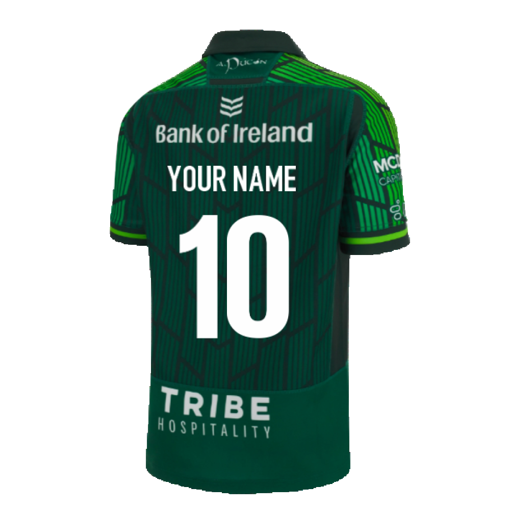 2023-2024 Connacht Rugby Home Replica Shirt (Your Name) Product - Hero Shirts Macron   