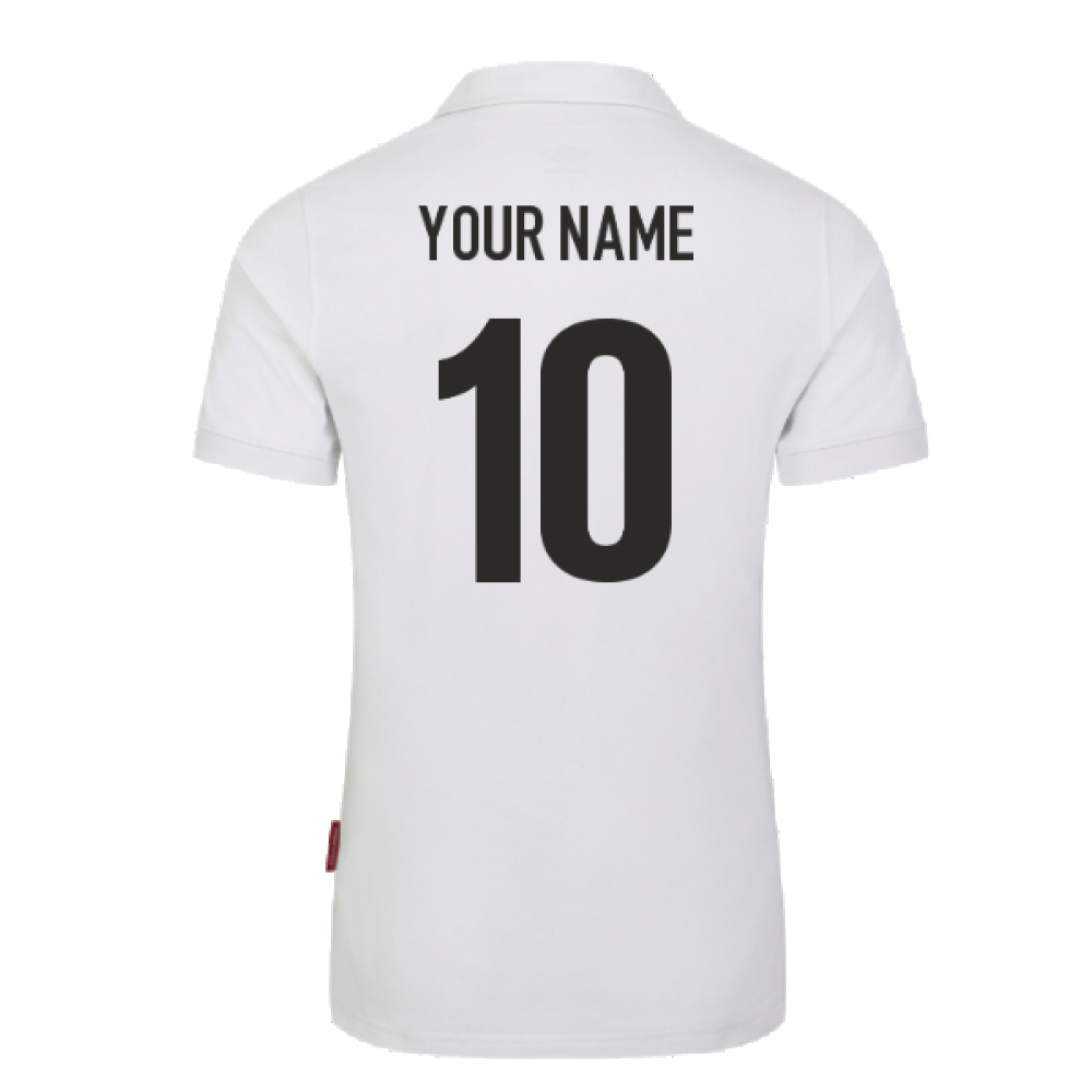 England RWC 2023 Home Classic SS Rugby Shirt (Your Name) Product - Hero Shirts Umbro   