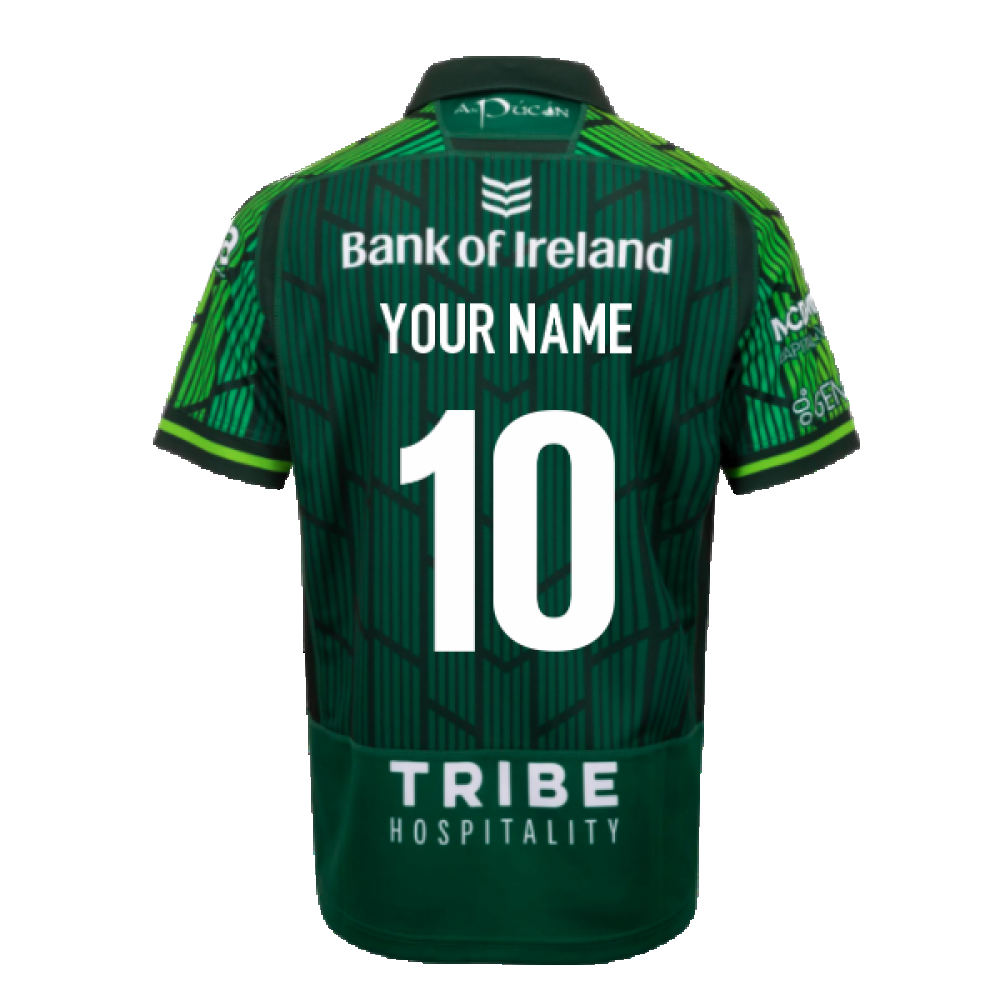 2023-2024 Connacht Rugby Home Replica Shirt (Kids) (Your Name) Product - Hero Shirts Macron   