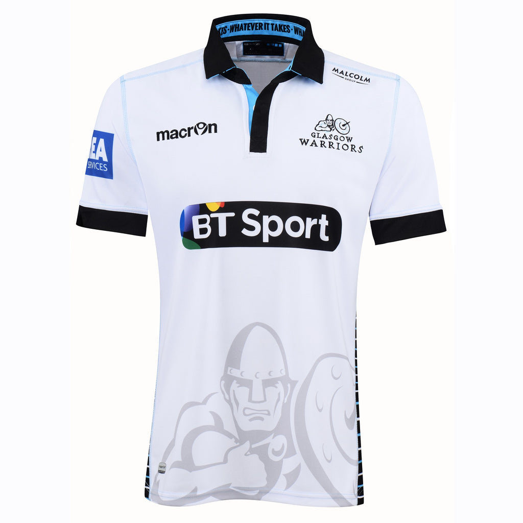 2016-2017 Glasgow Warriors Alternate Pro Rugby Shirt Product - Football Shirts Macron   