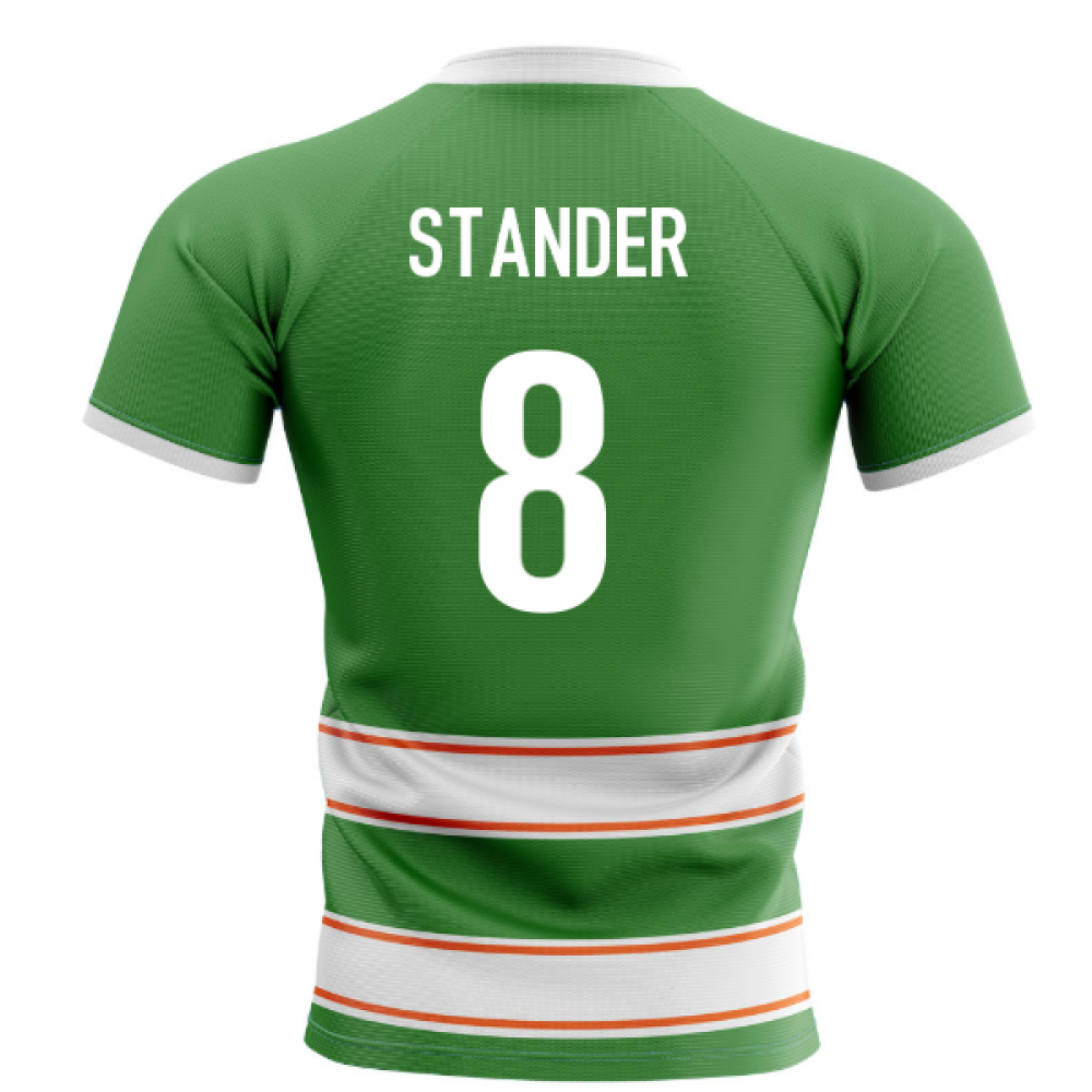 2023-2024 Ireland Home Concept Rugby Shirt (Stander 8) Product - Hero Shirts Airo Sportswear   